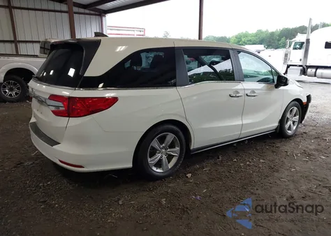 2018 Honda Odyssey Ex-L from USA, damaged, VIN 5FNRL6H7XJB108499